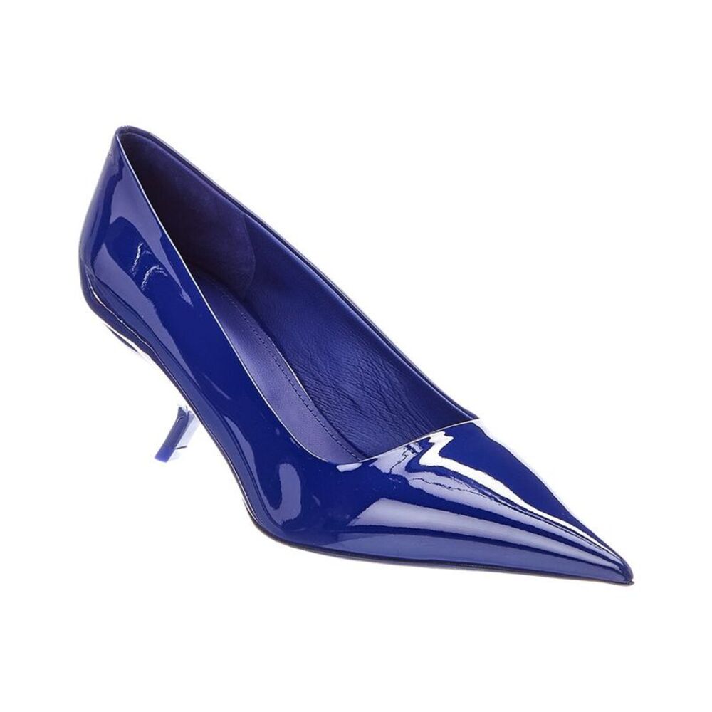 Ferragamo Eva 55 Patent Pump, Blue